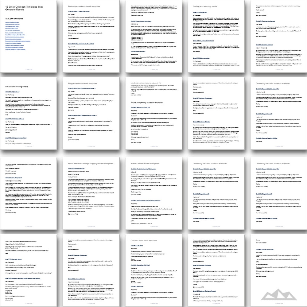 48-email-outreach-templates